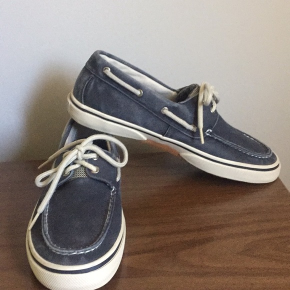 sperry men's halyard boat shoes